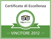 Certificato d'Eccellenza 2012